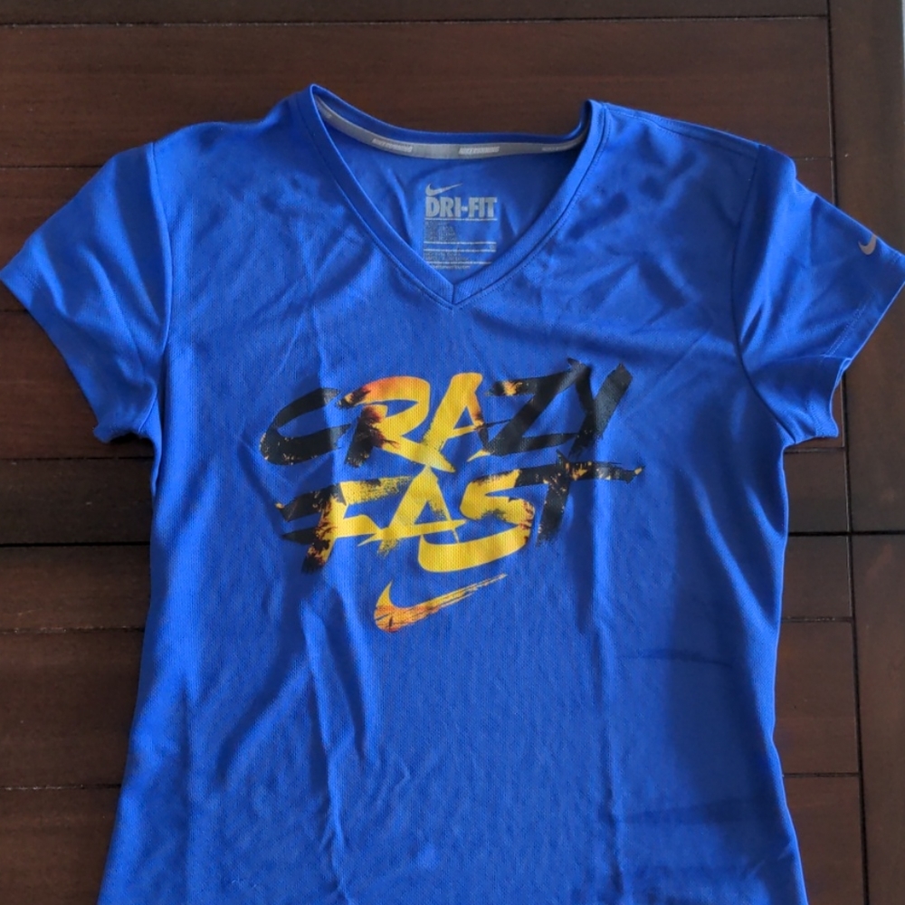 Nike Dri-Fit V-Neck Workout Top